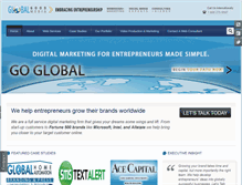 Tablet Screenshot of globalgoodmedia.com